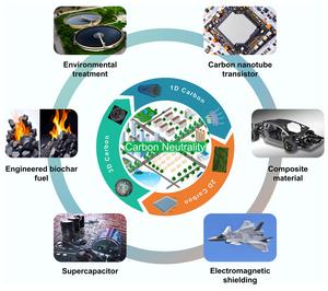 Microwave-assisted pyrolysis for advanced sustainable carbon materials