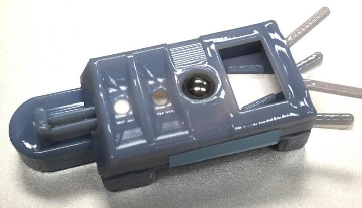 Prototype of IUPUI Mass Spectrometry Cartridge