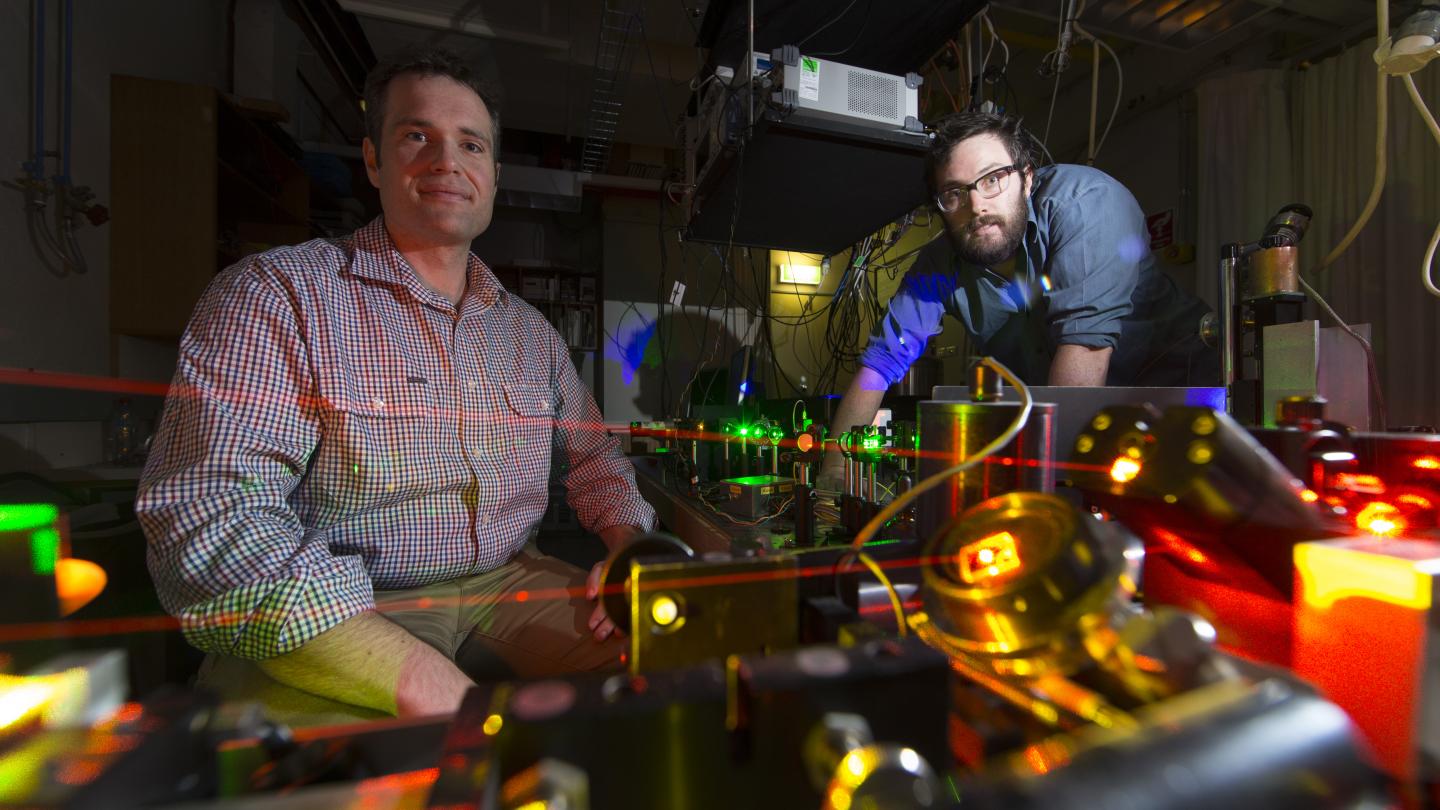 Dr. Marcus Doherty and Michael Barson, Australian National University