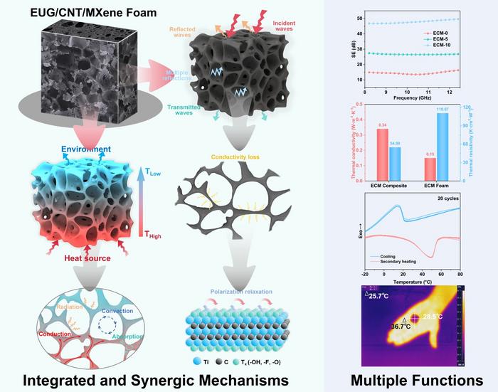 WORKING MECHANISM AND MULTIFUNCTION OF THE FOAM