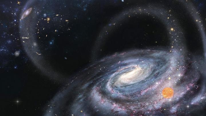 Star Accreted From a Disrupted Dwarf Galaxy