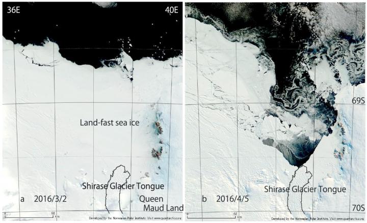 The Land-Fast Sea Ice at Lützow-Holm Bay