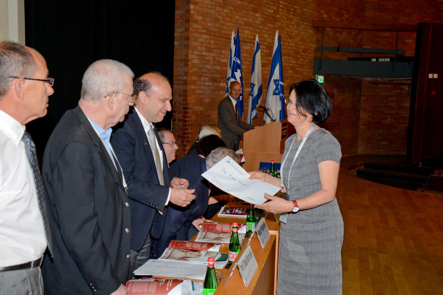 Prof. Rina Talgam, Polonsky Prize Ceremony