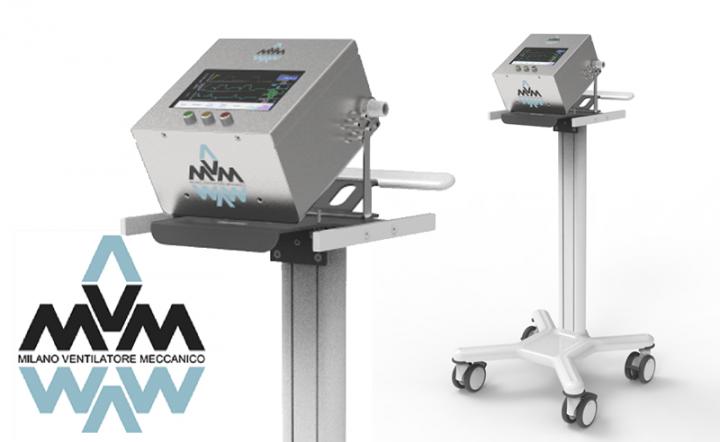 Mechanical Ventilator Milano, Designed by Particle Physicists for COVID-19 Patients