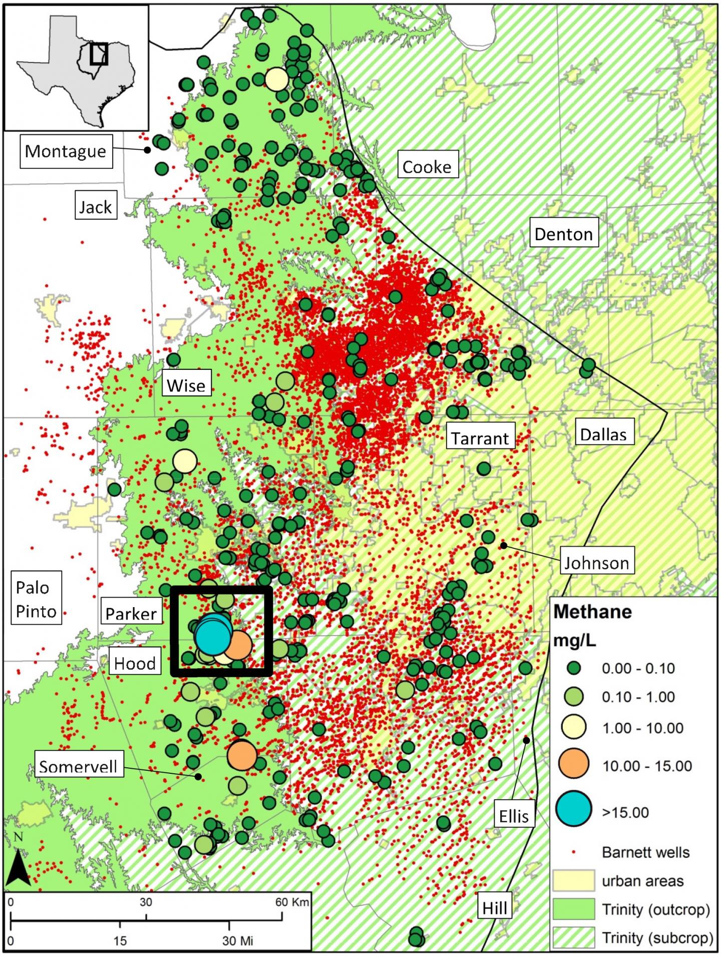 Methane Groundwater Figure