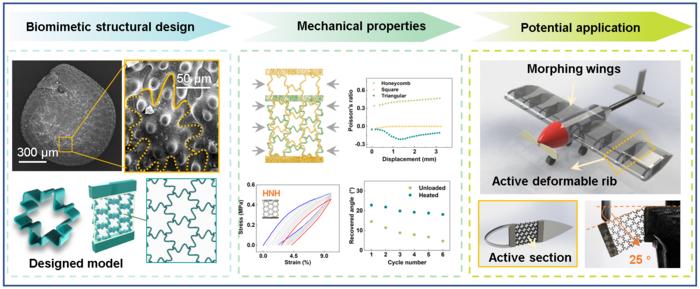 Laser printed active flexible metallic metamaterials with reconfigurable deformation capability inspired by the Portulaca oleracea seedcoat