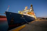The Ocean Research Drillship JOIDES Resolution