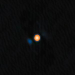 Betelgeuse and Its Stellar Companion (non-annotated)