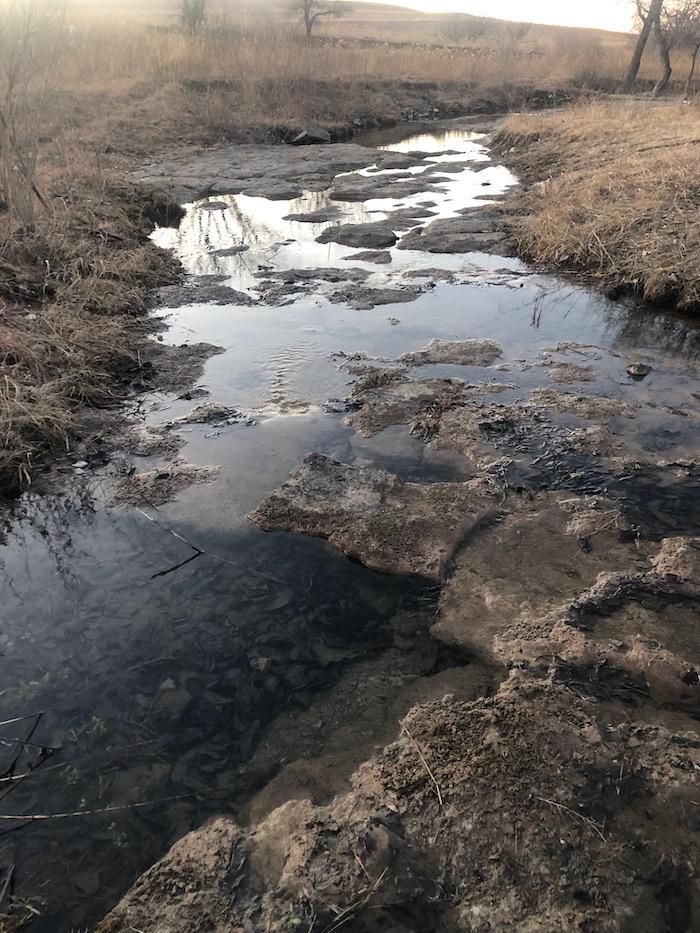 Intermittent stream