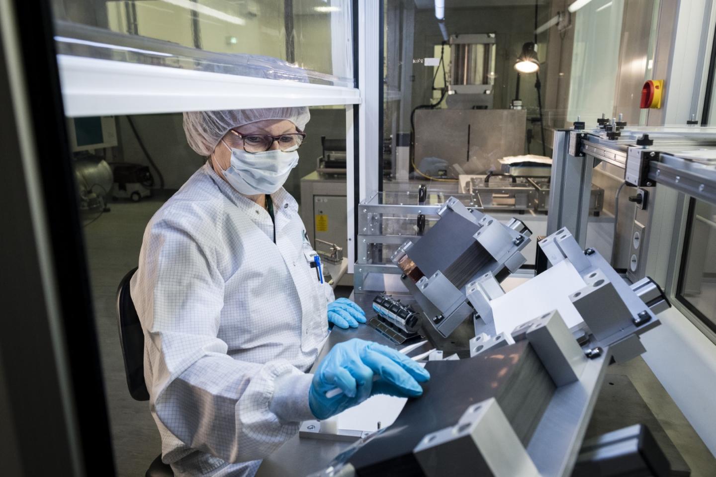 Manufacture of a Stack of Electrodes in the Laboratory