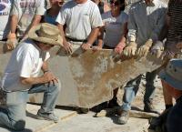 Prying up a Slab