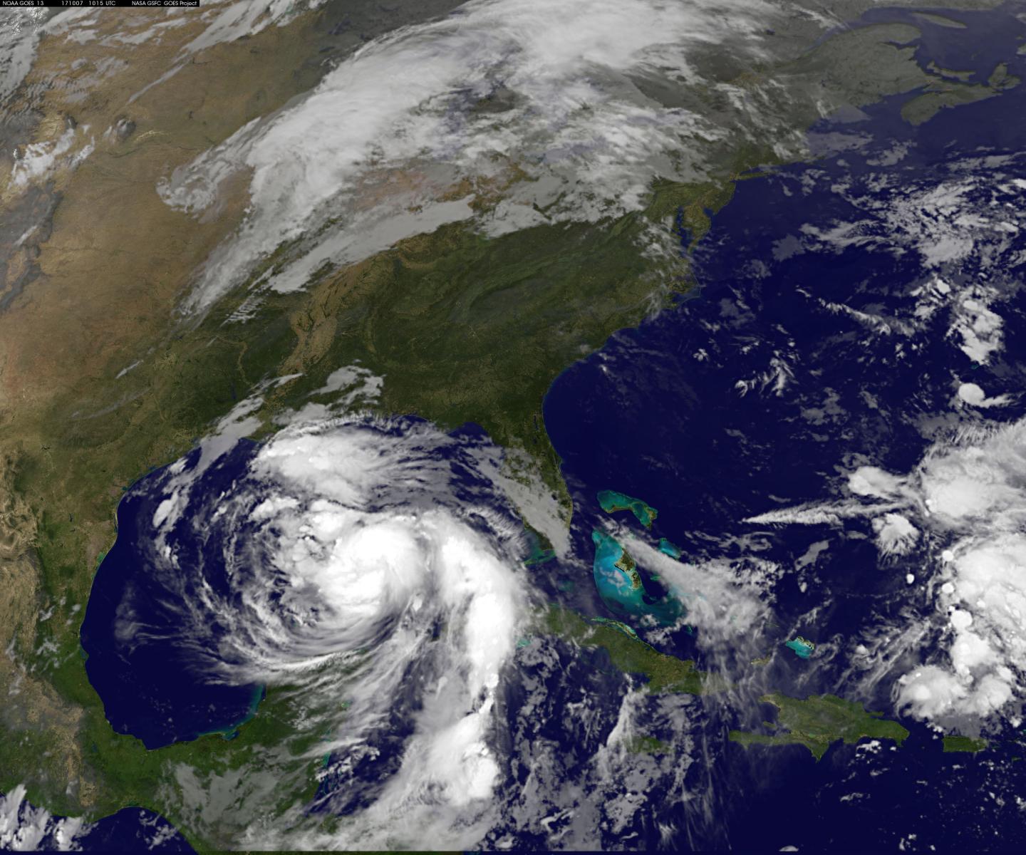 GOES-East Image of Nate