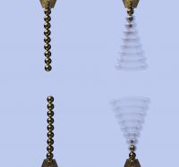 Pairs of Fixed Chains with a Gap in Between