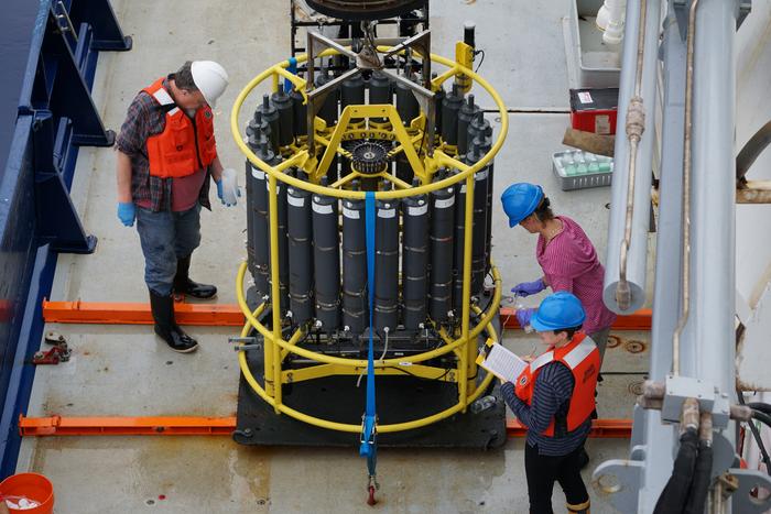 Research cruise CTD