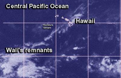 GOES Image of Wali's Remnants