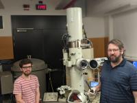 PhD scholar Brenton Cook and Prof Dougal McCulloch