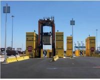Straddle Carrier Portals at Maher Terminals, Port of New/York New Jersey
