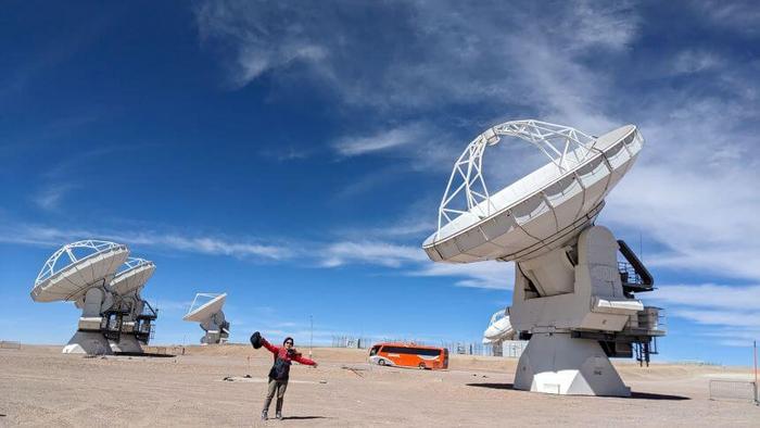 At the Atacama Large Millimeter Array (ALMA), Chile