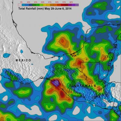 TRMM Imagery of 90L