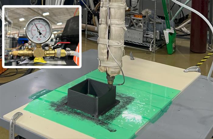 Vacuum-assisted extrusion