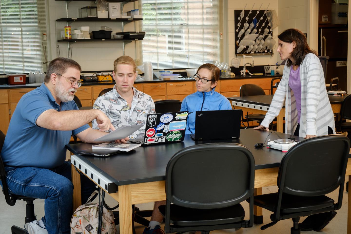 Dan Johnson and Sabrina Setaro, Wake Forest University