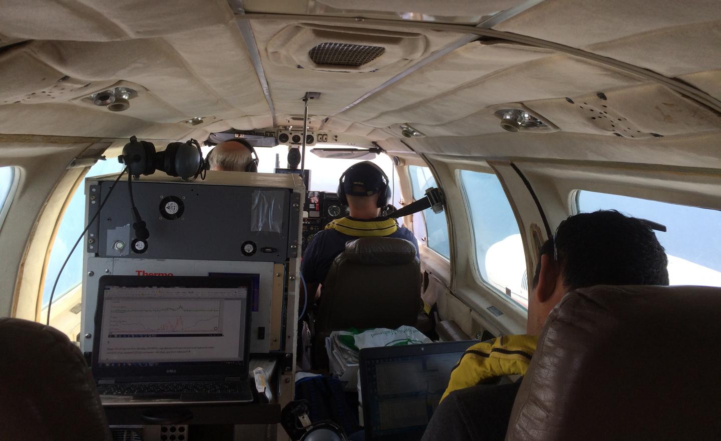 Sulphur-Detecting Plane
