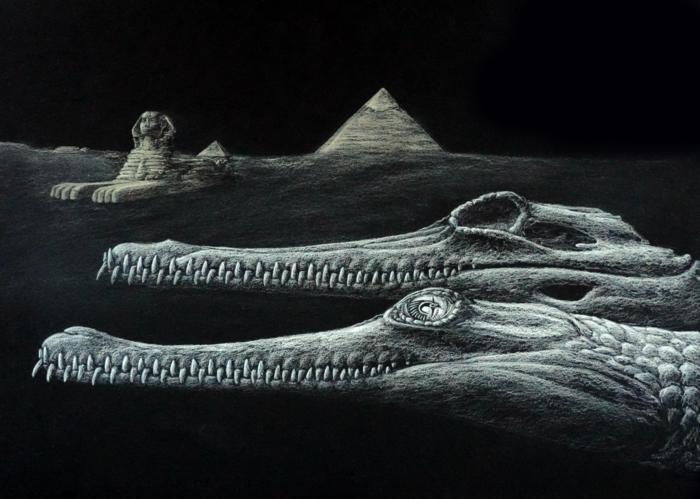 Life reconstruction of Herugavialis cairensis