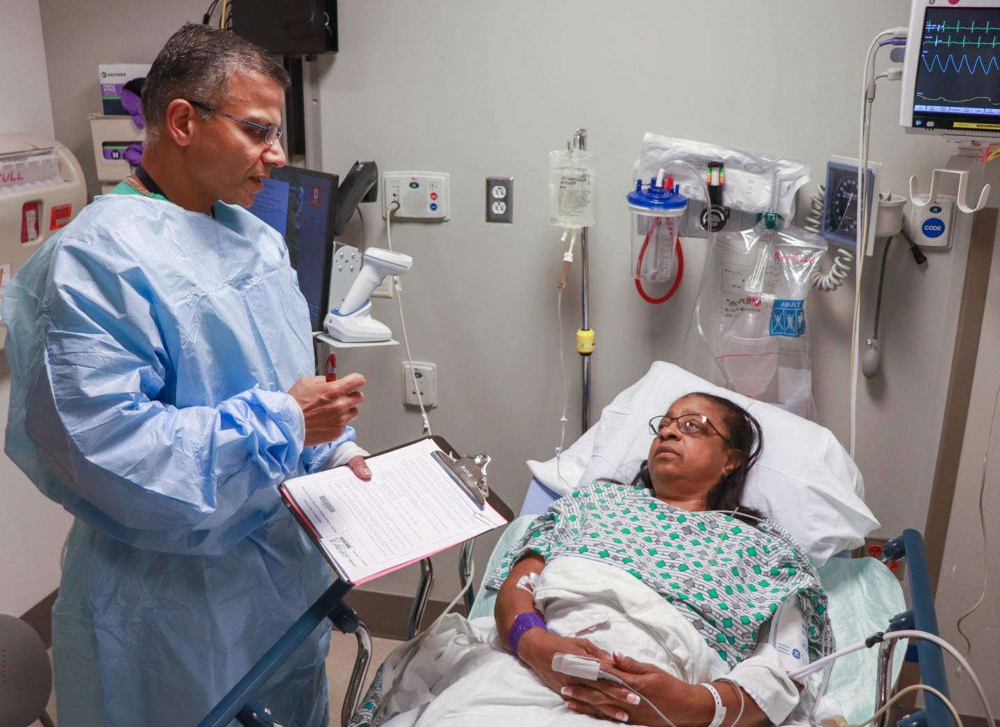 Patient and doctor