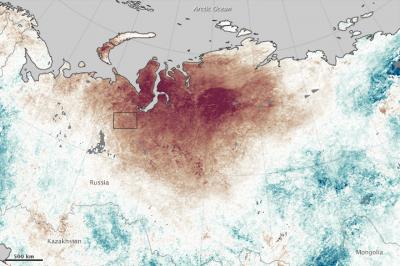 Heat Intensifies Siberian Wildfires