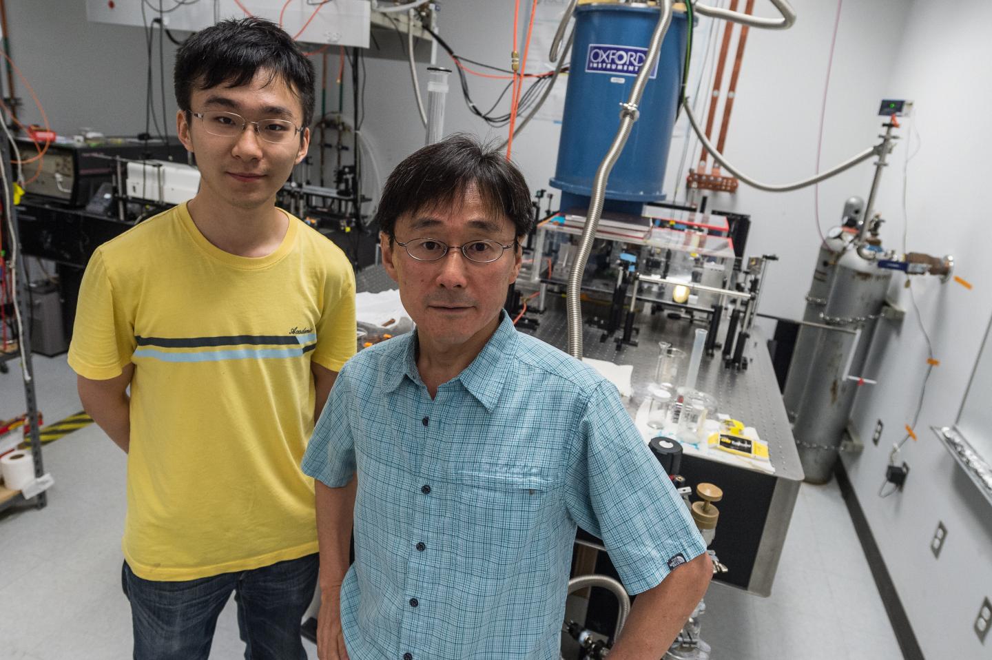 Xinwei Li and Junichiro Kono, Rice University