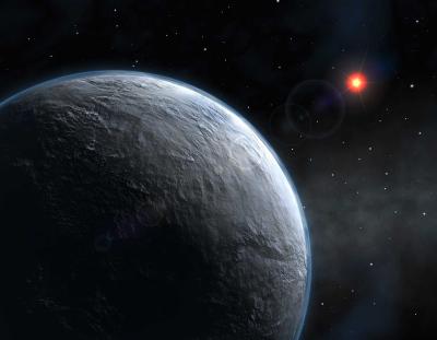 Ice-covered Planet