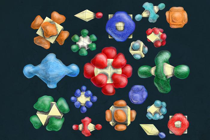 Patchy nanoparticles