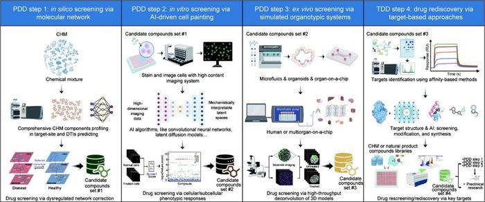 PTDS: a stepwise and high-efficiency workflow for innovative drug discovery from CHMs.