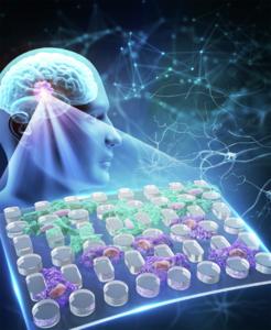 Open micro-valley chip for viscosity-driven glioblastoma invasion study.