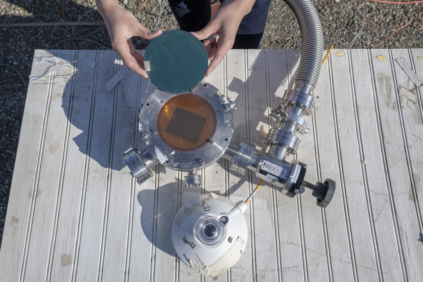 Dual-Purpose Solar Array Prototype