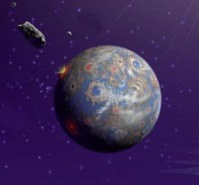 Asteroid-Earth Collision