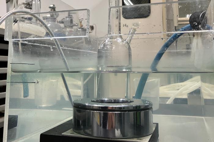 Carbon tetrachloride decomposition setup