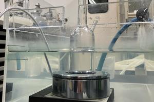 Carbon tetrachloride decomposition setup