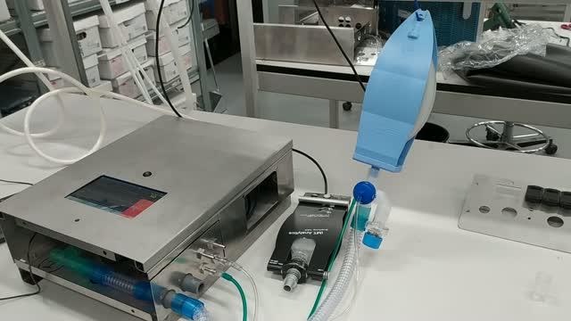 Mechanical Ventilator Milano, designed by particle physicists for COVID-19 patients (1 of 3)