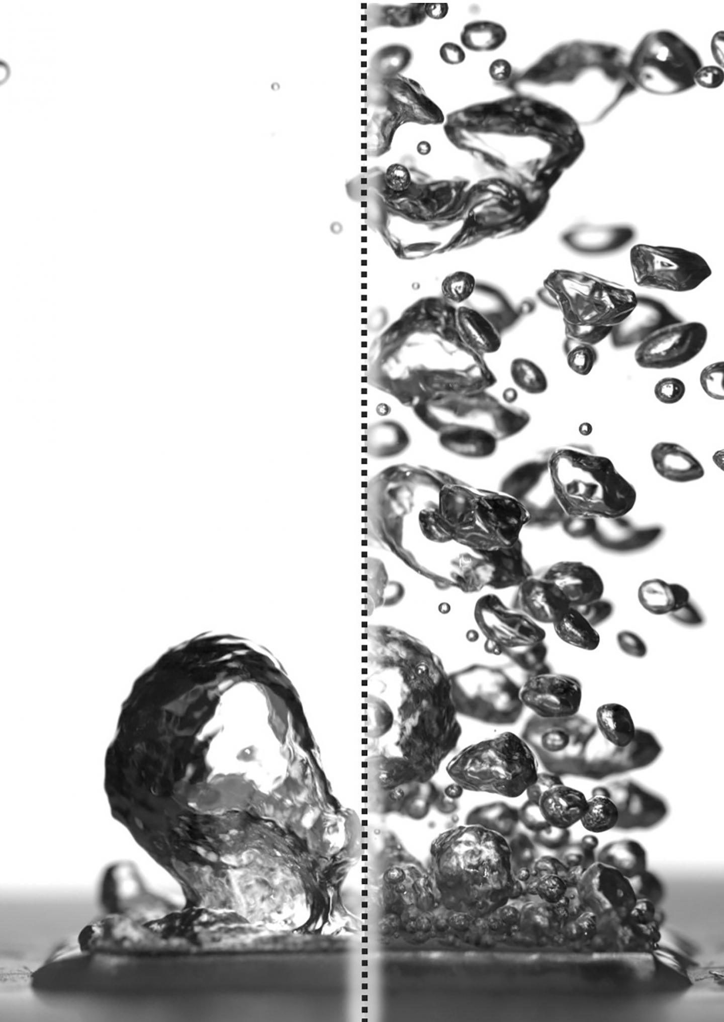Boiling from a Water-Proof Surface