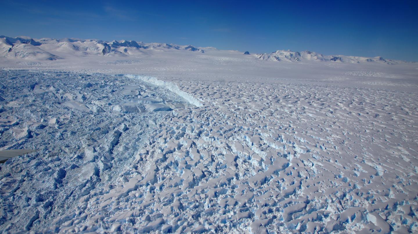 Calving Front of the Fleming Glacier