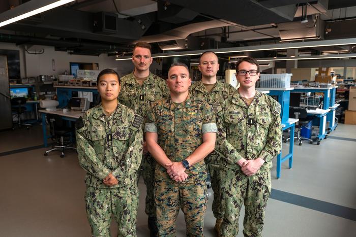 NPS' 2026 Terahertz Imaging Camera (TIC) student team