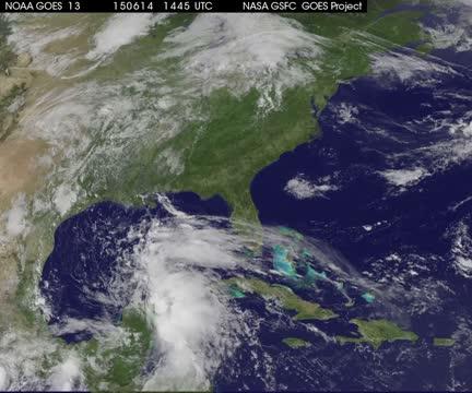GOES-East Movie of Bill