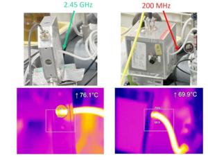 The 3D bioprinter in action