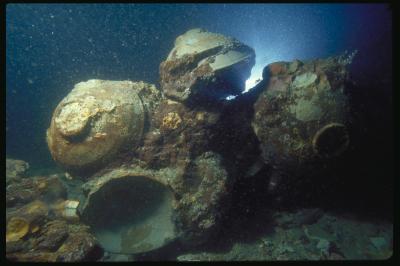 Bowls Underwater