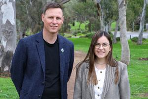 Professor Danny Eckert and Dr Lucia Pinilla