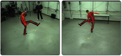 Capturing Movements of Actors and Athletes in Real Time with Conventional  Video Cameras
