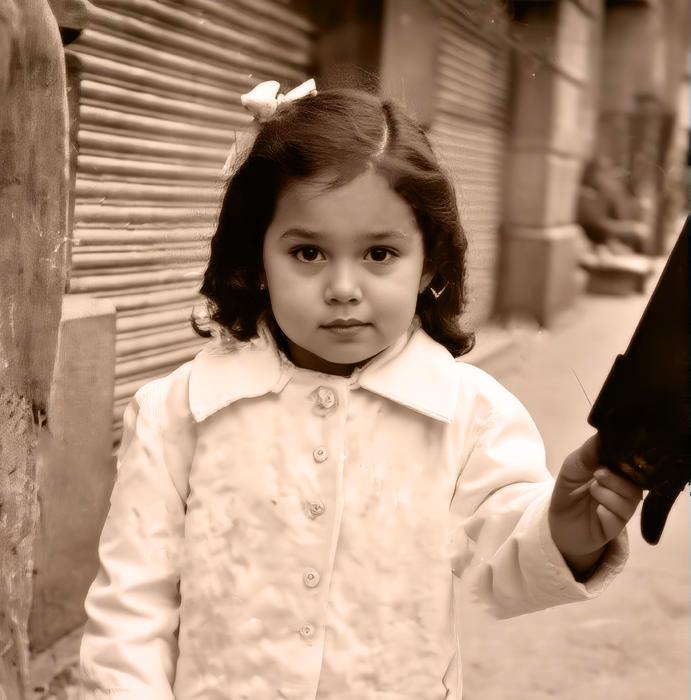 Eugenia Aurioles · Torreón, Mexico, circa 1953.