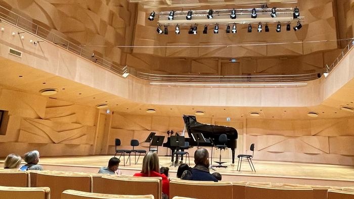The main auditorium, Estonian Academy of Music and Theatre.
