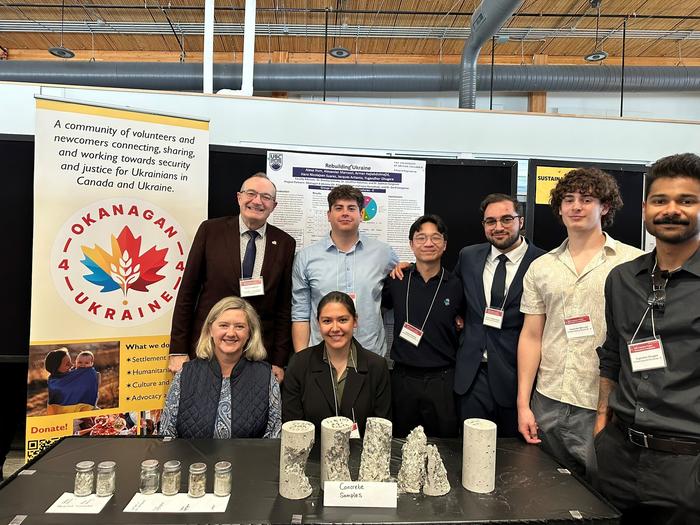 UBC Okanagan students test war debris as a reliable and sustainable road-building material